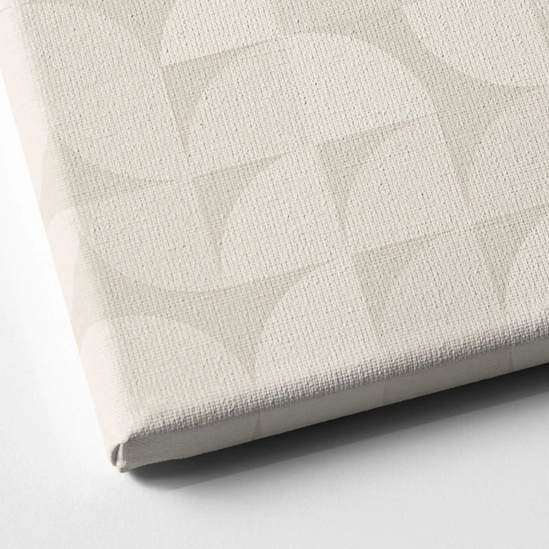 Półokrągły obraz na płótnie w stylu retro - Bloomery Decor - Panorama 