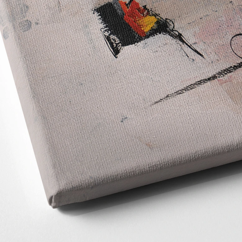 Leinwandbild Formen und Struktur - Fedrau 