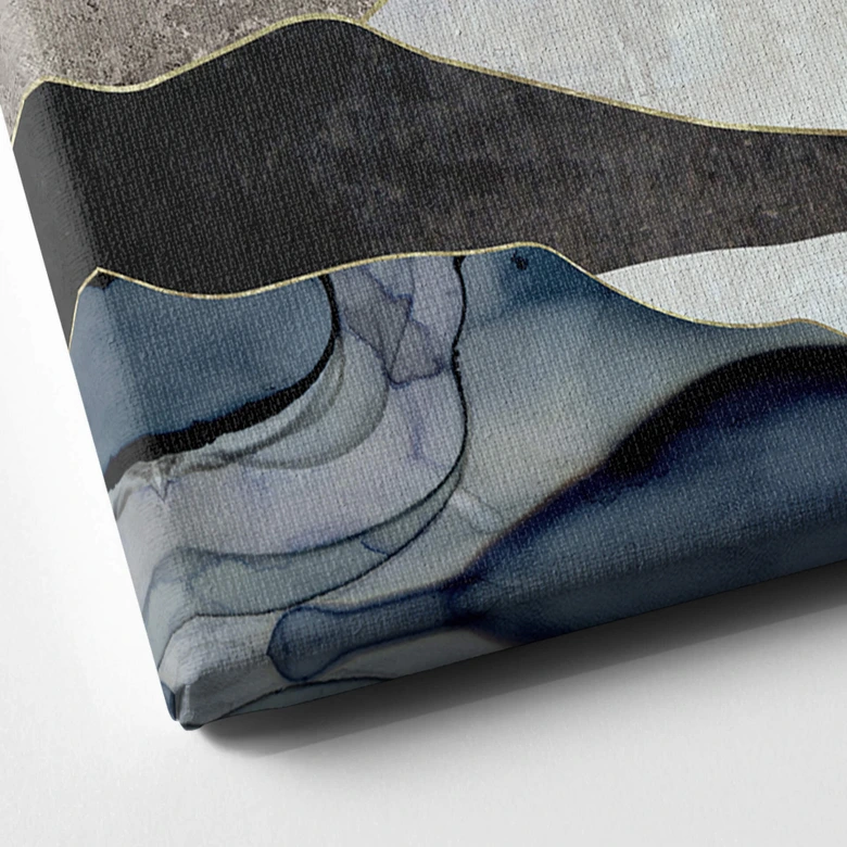 Tableau sur toile SpaceFrog Designs - Lac de montagne  