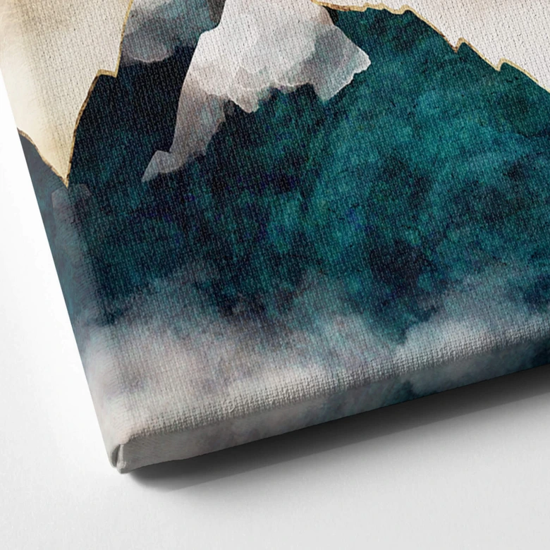 Leinwandbild SpaceFrog Designs - Tagesanbruch - Quadratisch 