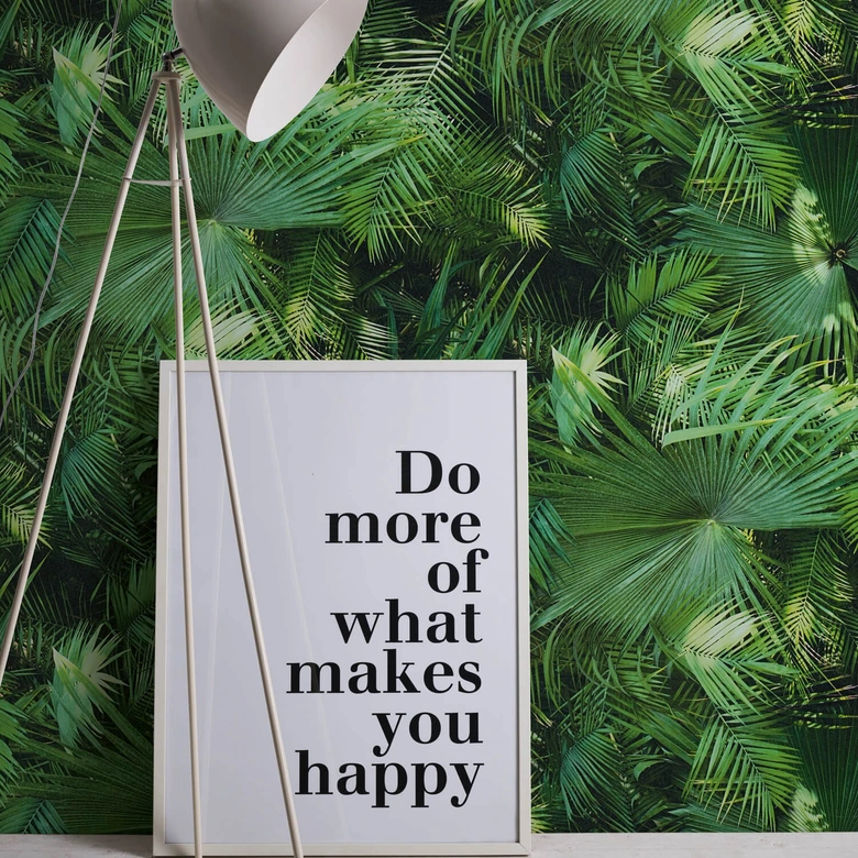Livingwalls wallpaper Palm tree leaves 