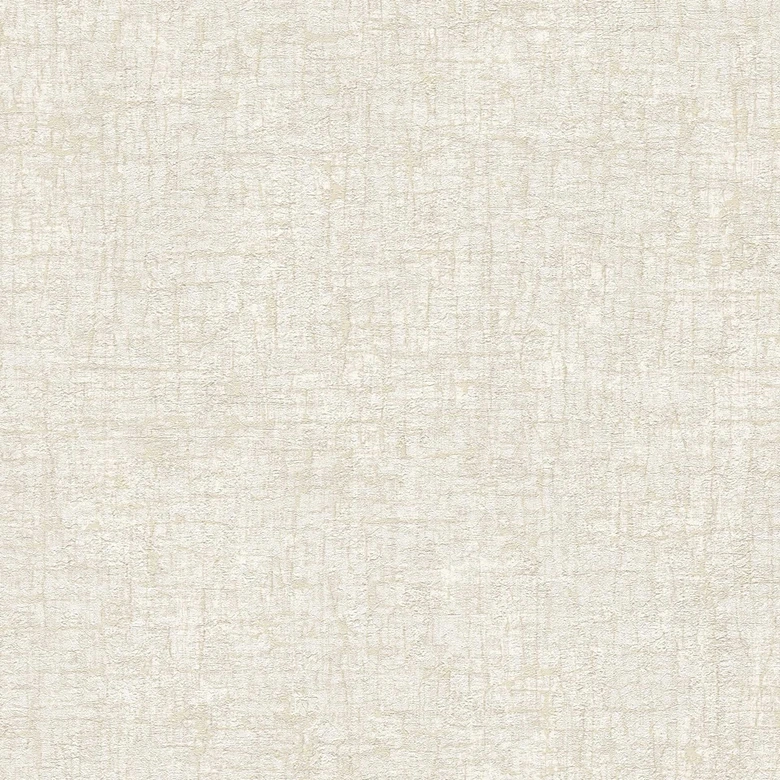 Strukturtapete Kalkputz-Optik Cremeweiß - Elegante Vliestapete 