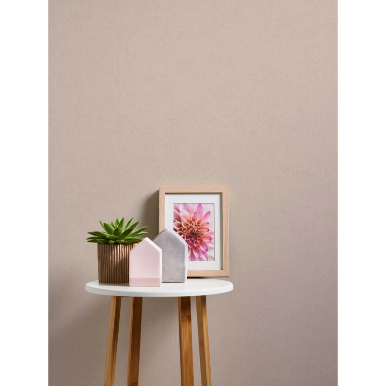 Livingwalls Unitapete Titanium 3 Vliestapete einfarbig beige 
