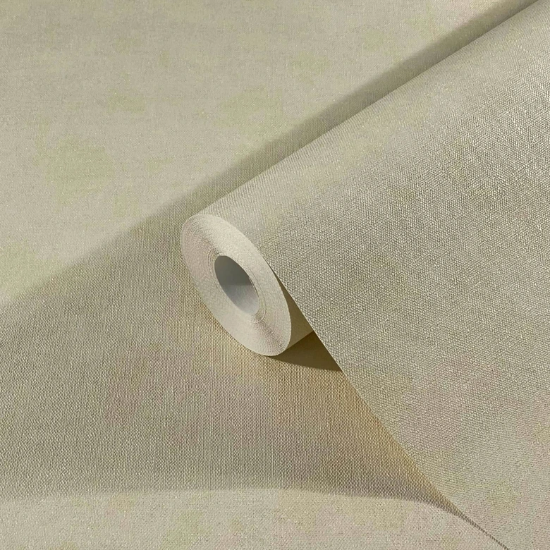 Vliestapete in moderner, feiner Struktur beige Uni 
