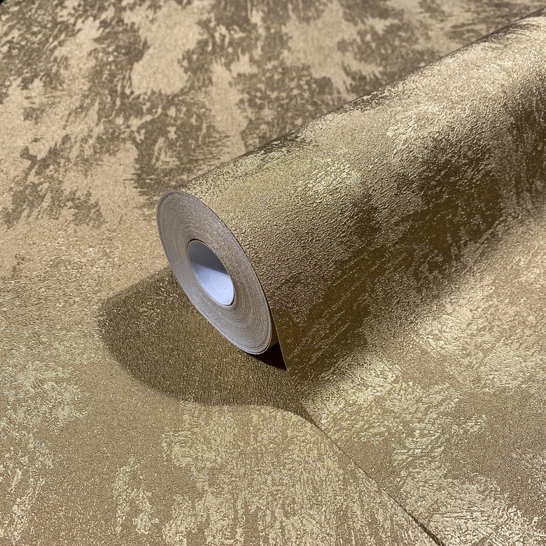 non-woven wallpaper gold structure for living room bedroom wallpaper marburg 