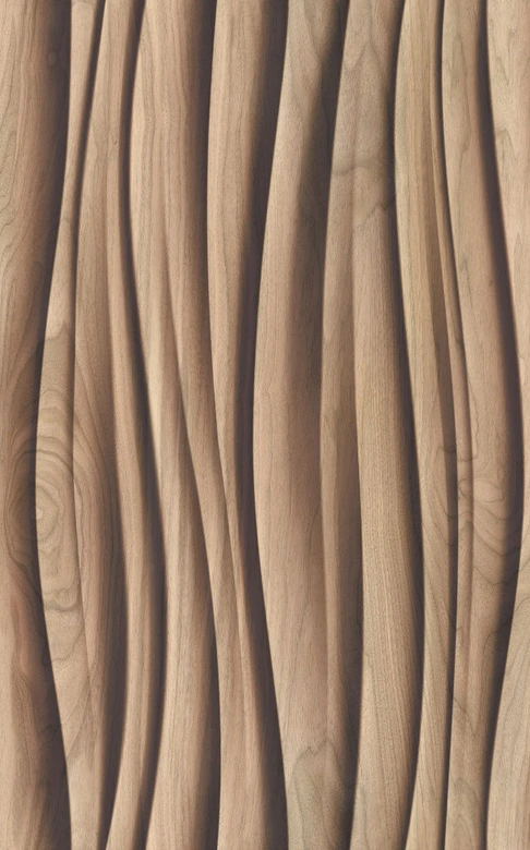 Vliestapete in braun 3D-Effekt Holzoptik Paneel Gewebestruktur Holz Modern  