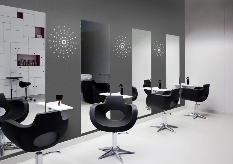Non-woven wallpaper in high quality textured black plain by Harald Glööckler 