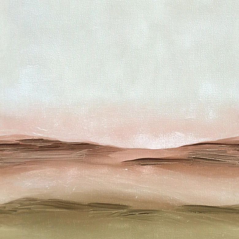 Vlies Fototapete Aquarell Braun Creme Grün matt erweiterbar 1,59 x 2,80 m Vliestapete Tapete 