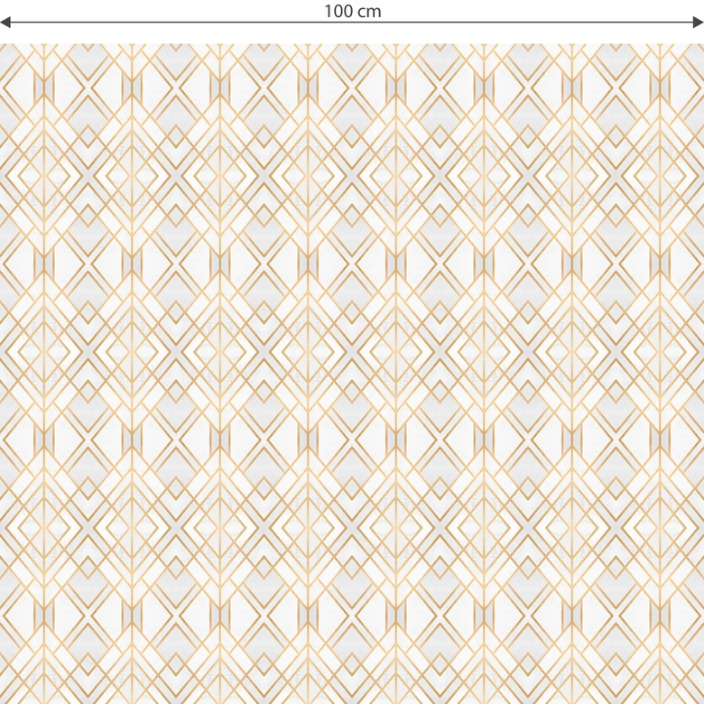 Furniture Wrap - self adhesive - Fredriksson - Golden Geometry 