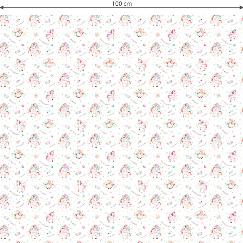 Furniture Kvilis - Sweet Unicorns – self adhesive 