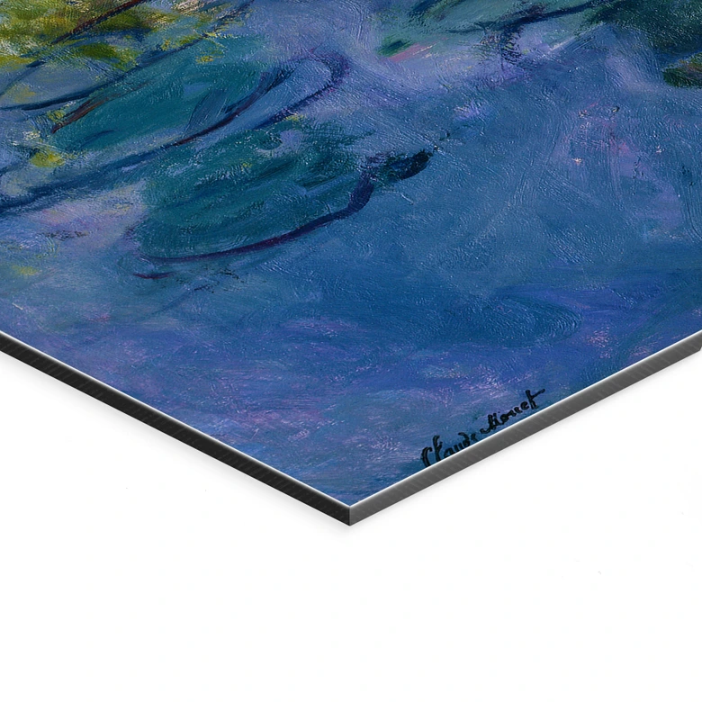 Wandbild Seerosen 1918 - Monet - Alu-Dibond 