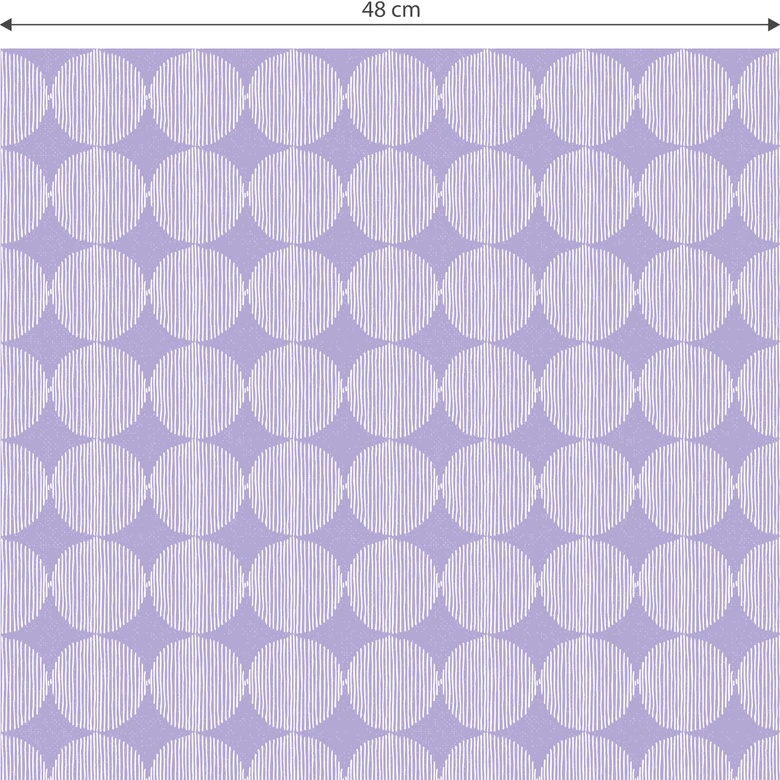 Mustertapete - abstrakte Kreise 02 - violett 