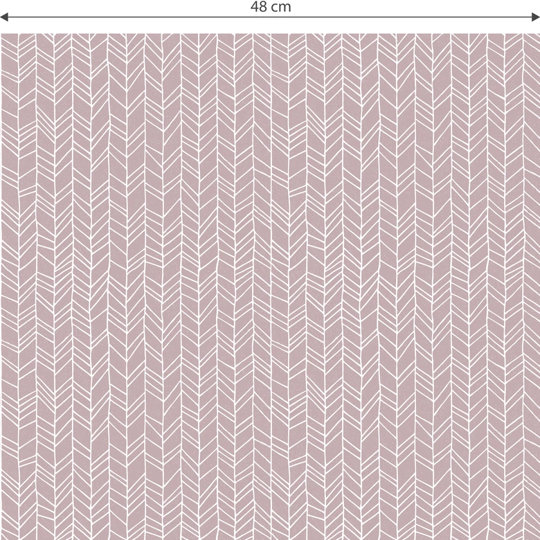 Mustertapete - abstrakte Linien - rosa 