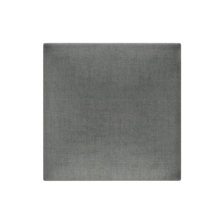 Stoffen Wandpanelen Mollis grijs 30x30 cm 