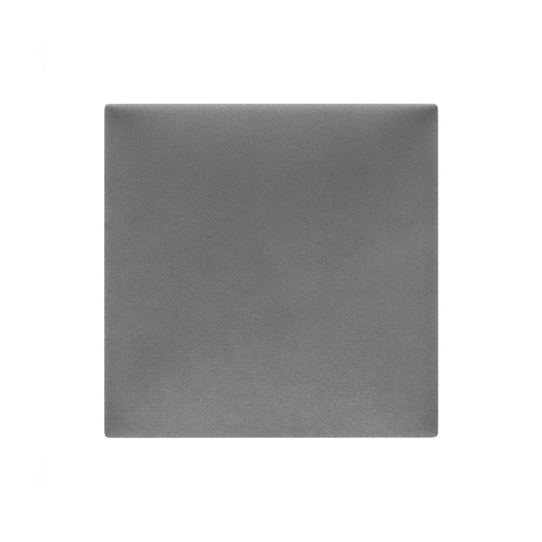 Polsterpaneel Mollis grau 30x30 cm 