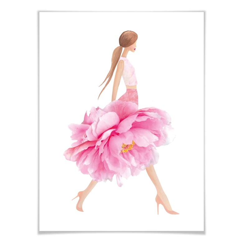 Póster Korenkova - Fashion Girl 