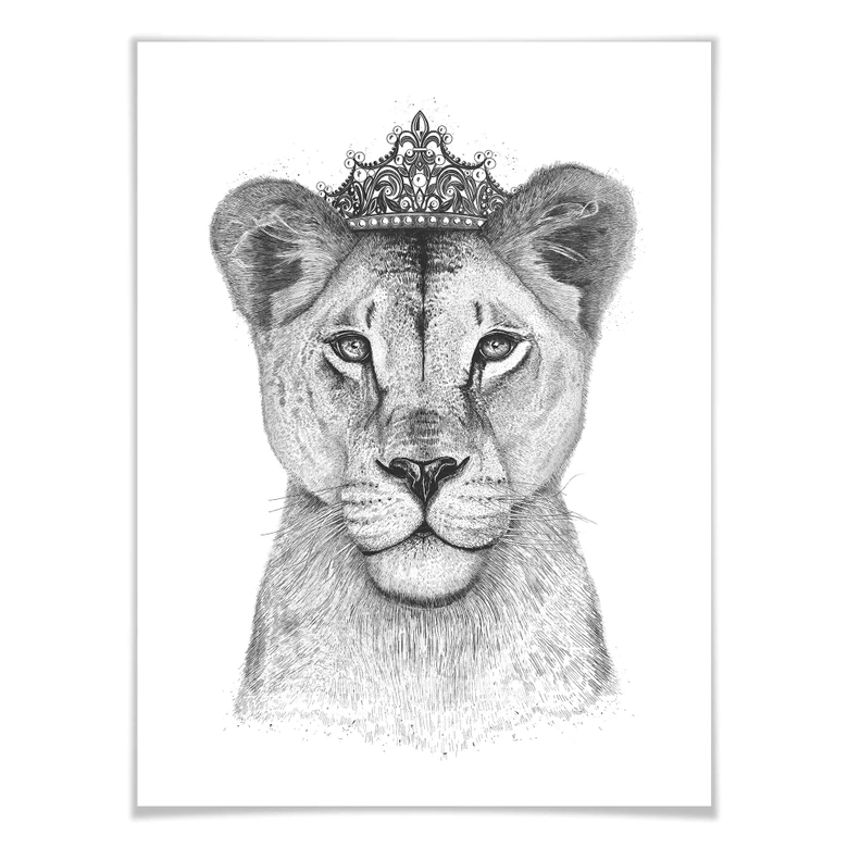 Póster Korenkova - La Reina Leona 