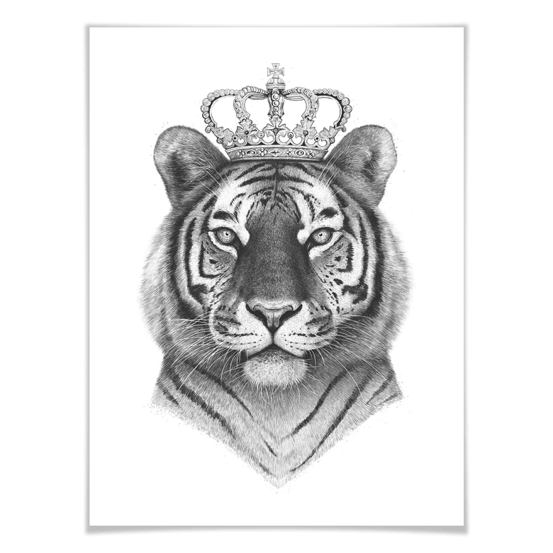 Póster Korenkova - El Rey Tigre 