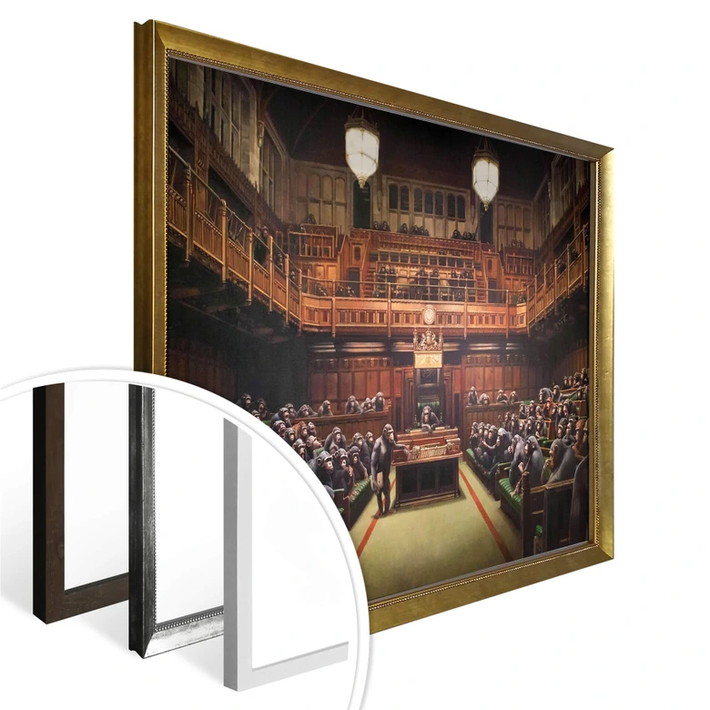 Poster Banksy - Devolved Parliament 