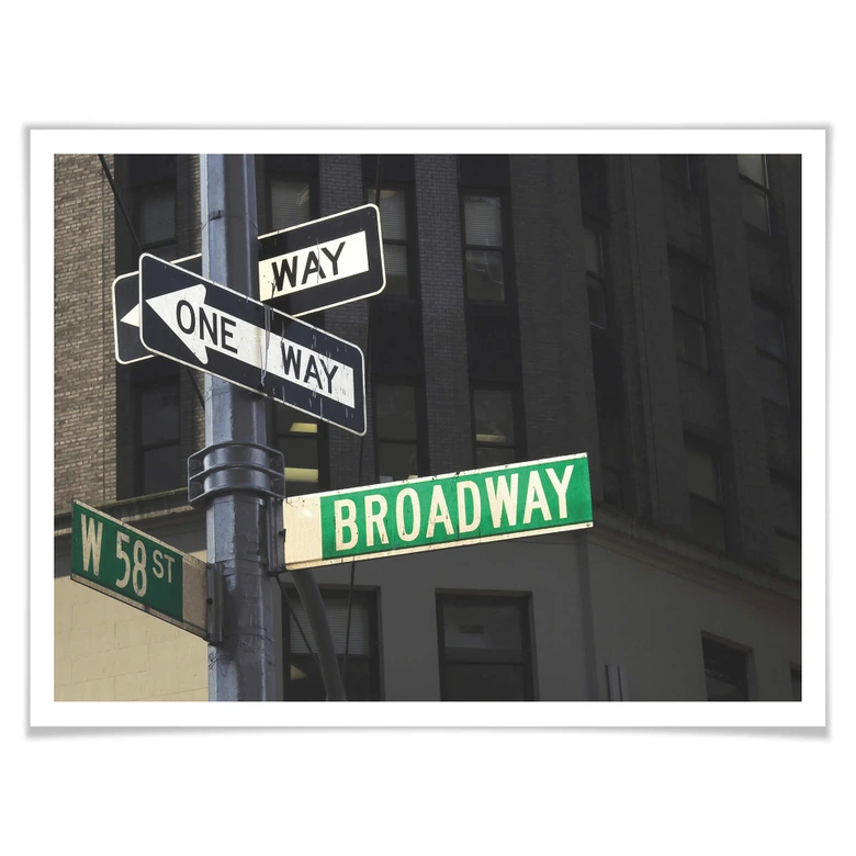 Poster Broadway 