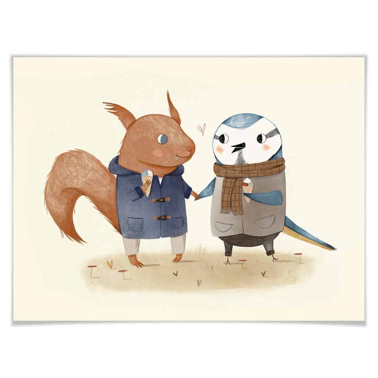 Poster Loske - Glass 