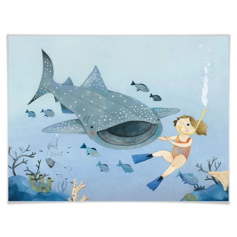Poster Loske - Tauchexpedition 