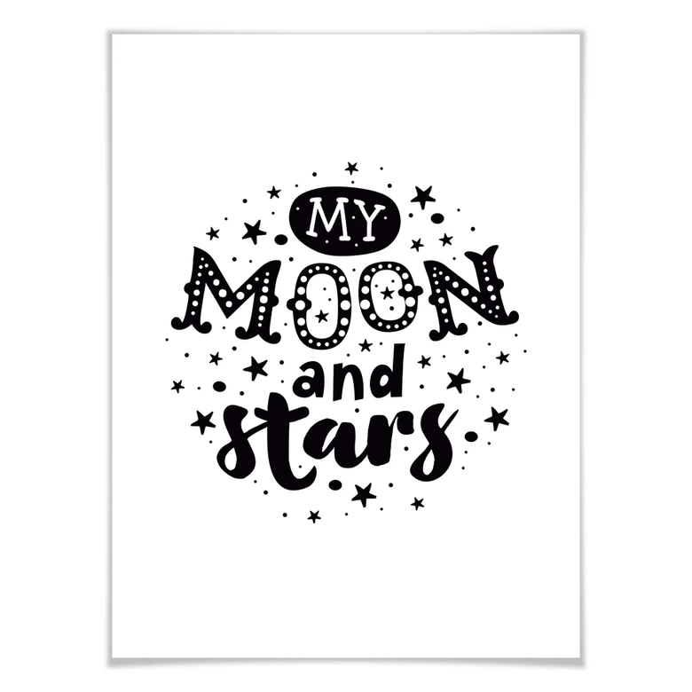 Poster My Moon and Stars 