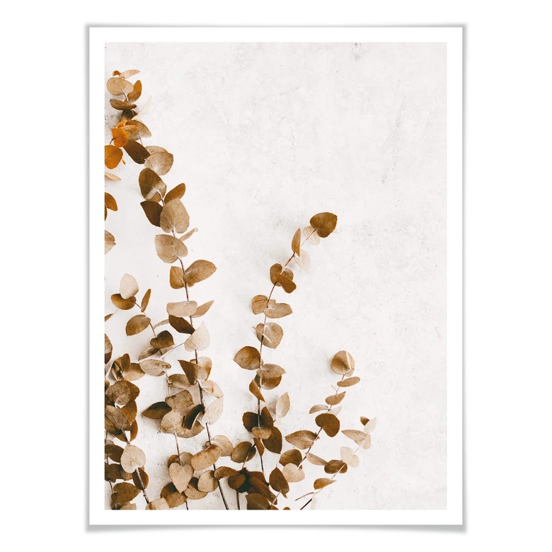 Póster Annie - Hojas secas 