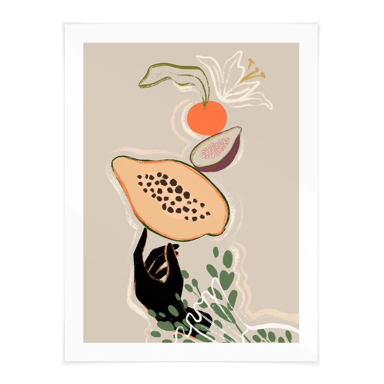 Poster Arty Guava - Papaya Balance 