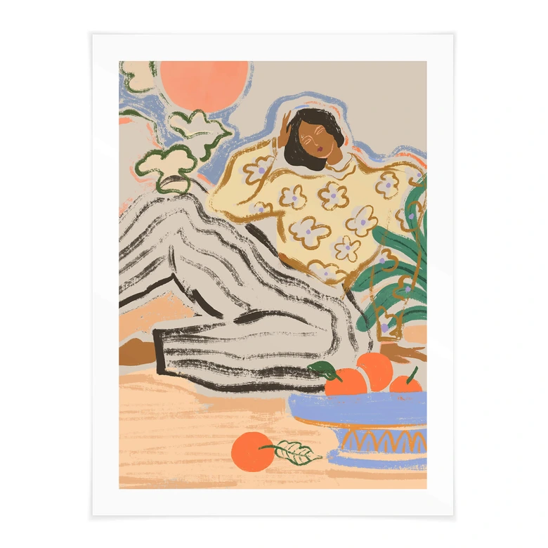 Póster Arty Guava - Tiempo de serenidad 