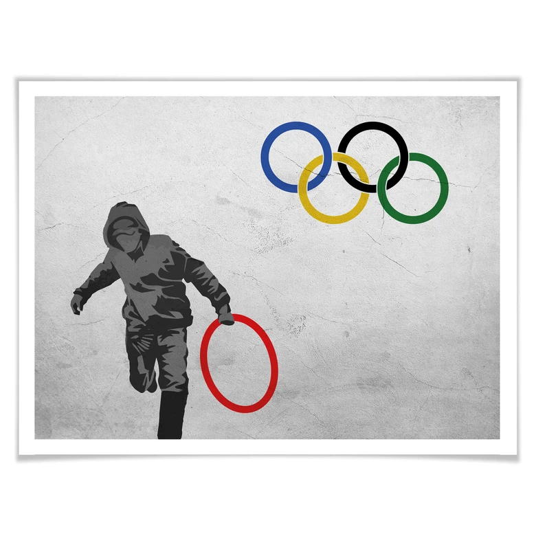 Poster Banksy - Olympics 
