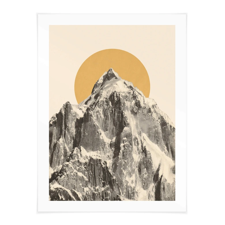 Poster Bodart - Sun and Mountain 