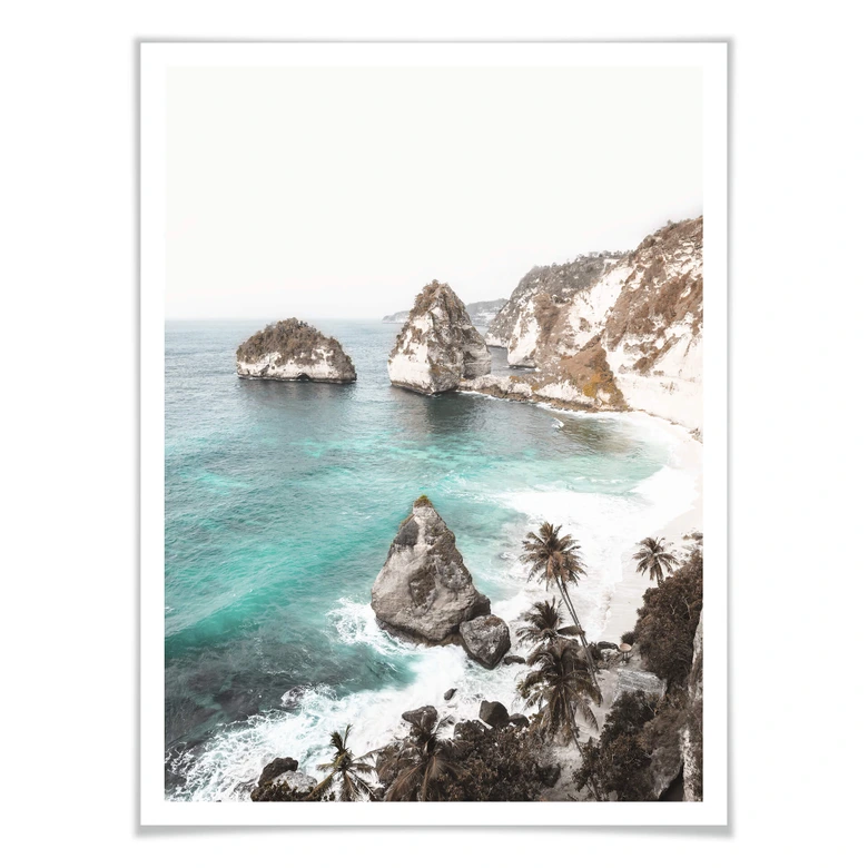 Plakat - Colombo - Balinesisk strand 
