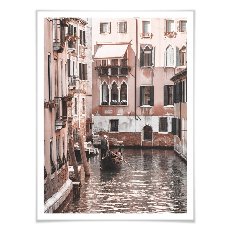 Plakat - Colombo - Kanal i Venedig 