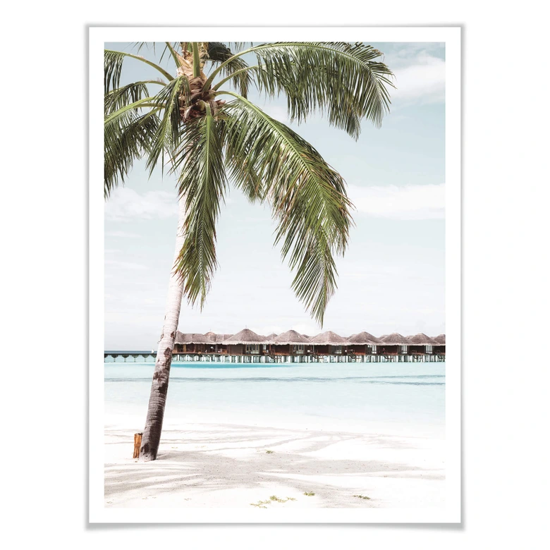 Póster Colombo - Maldivas 