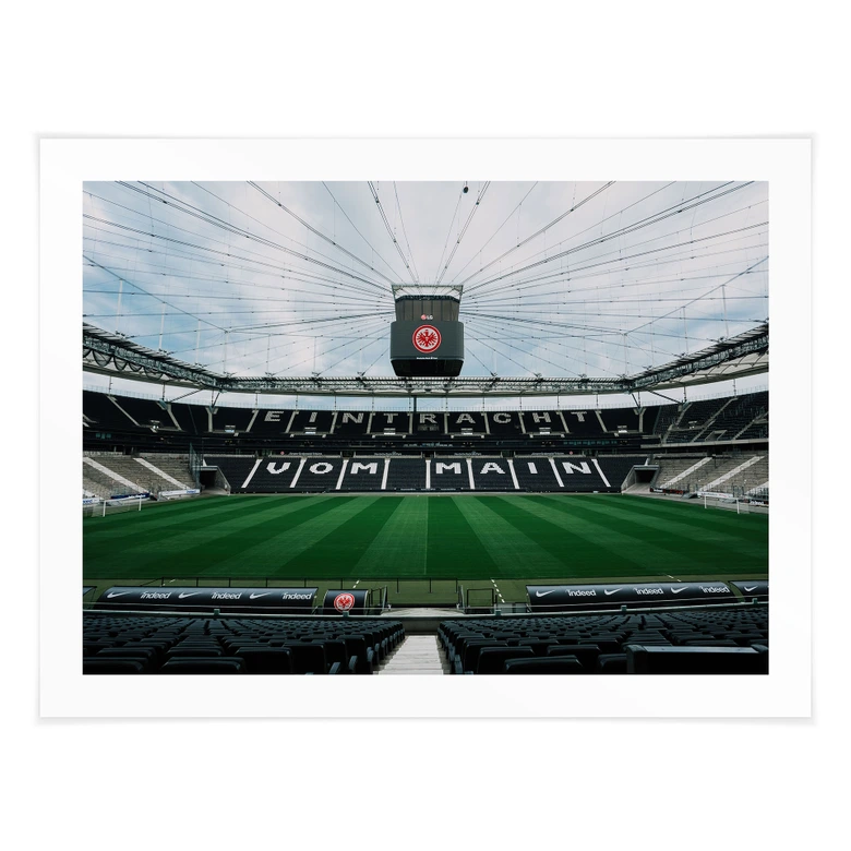 Plakat Eintracht Frankfurt - Trybuna stadionowa 