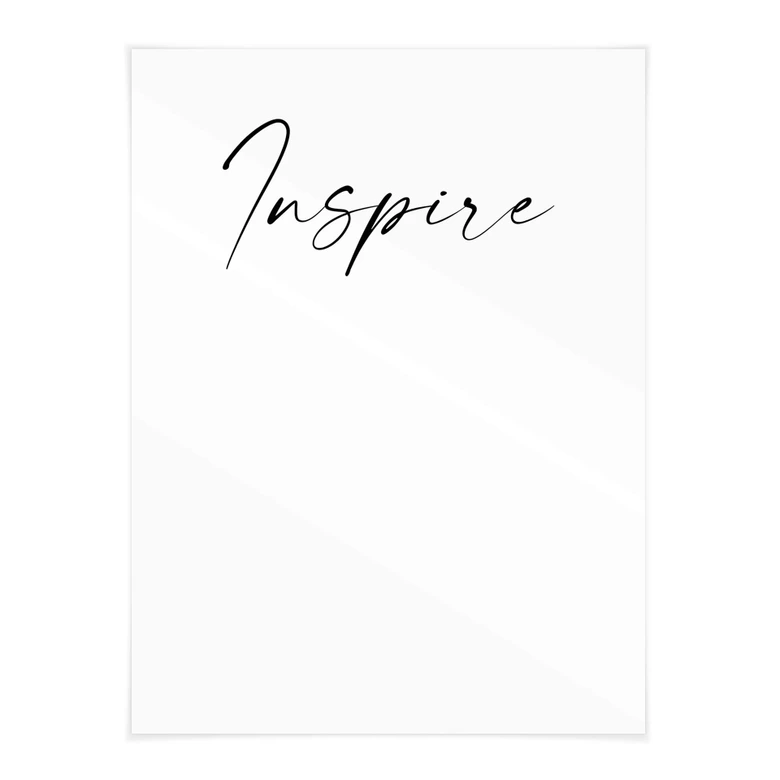 Poster Inspire 
