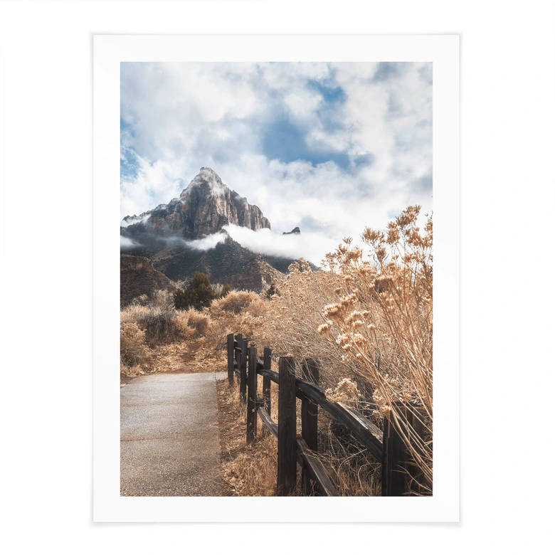 Póster El camino hacia la cumbre - Iqbal 