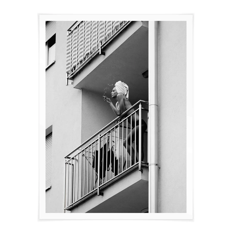 Poster Kijurko - Op het Balkon 