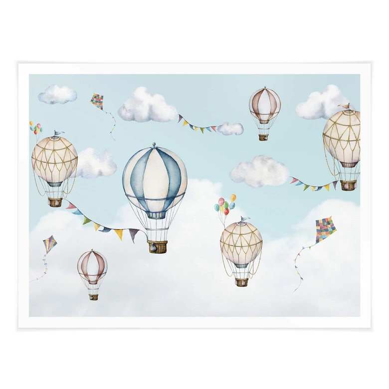 Poster Oliver Robins - Ballon Bonanza 