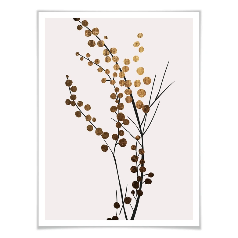 Plakat - Kubistika - Golden Branch 