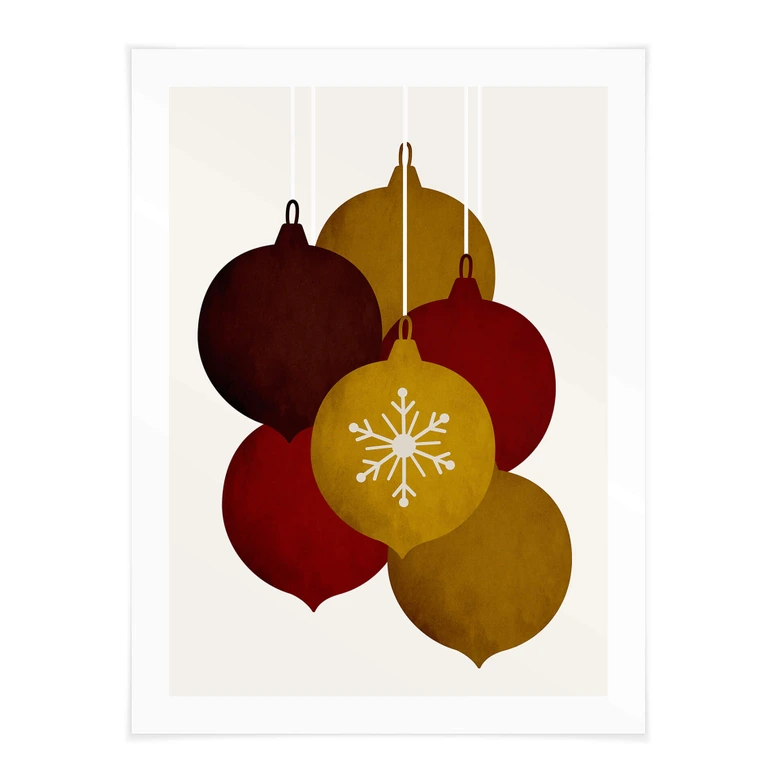 Poster Kubistika - Jingle Bells 