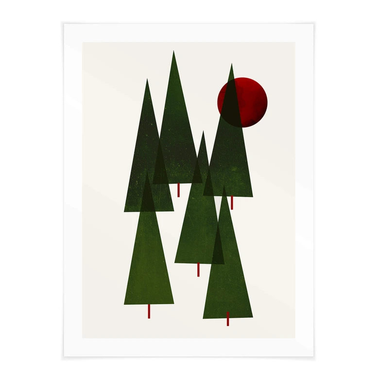 Poster Kubistika - Pinède Foret 