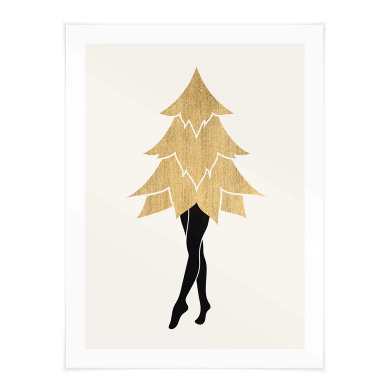 Poster Kubistika - Julens Lady Gaga 