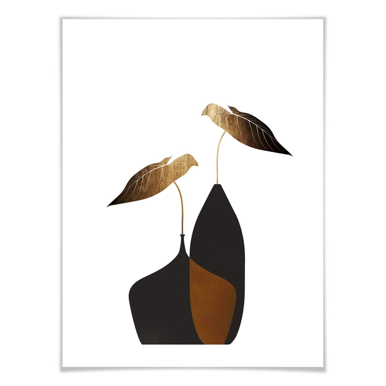 Poster Kubistika - Scandinavian Bouquet 