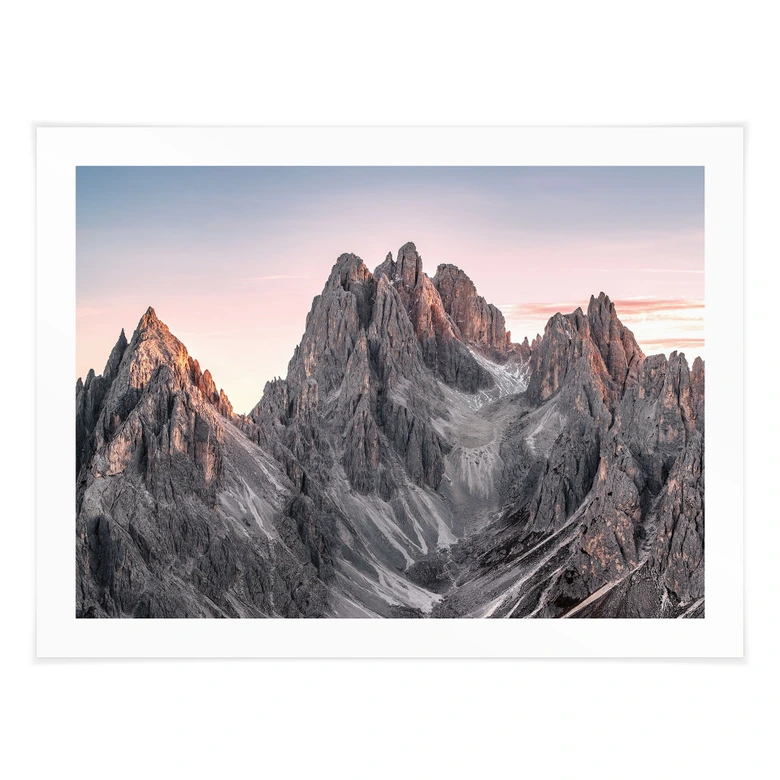 Poster Hohe Berge - Ling 