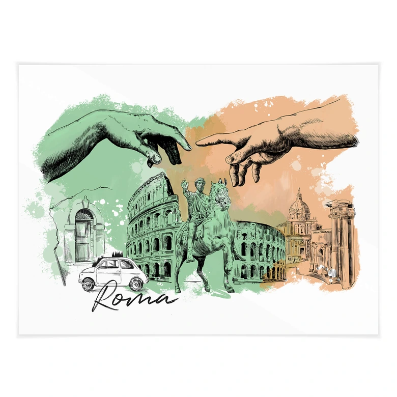 Poster Roma - Love your City 