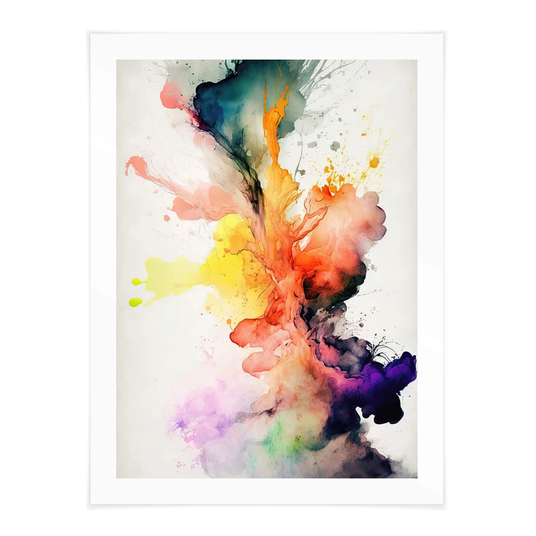 Poster Mauro - Kleurenexplosie 