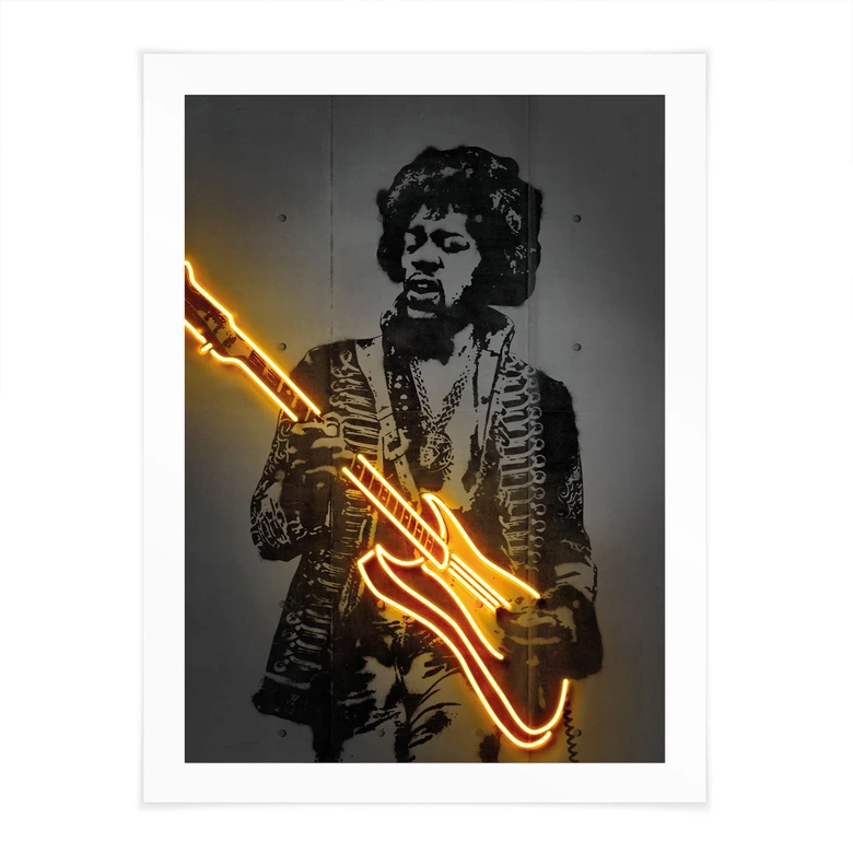 Plakat Jimi Hendrix - Mielu 