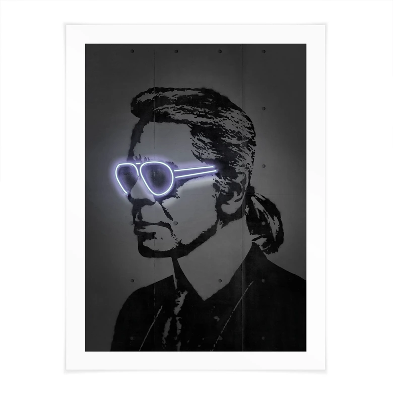 Poster Karl Lagerfeld - Mielu 